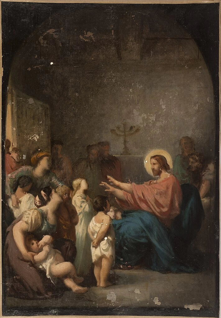 Gesù e i bambini - Musée des Beaux, Arts de la ville de Paris